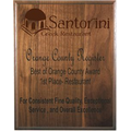 5" x 7" Genuine Walnut Plaque